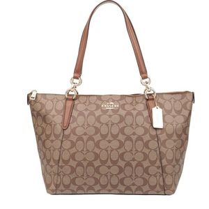 Coach Ava top zip tote